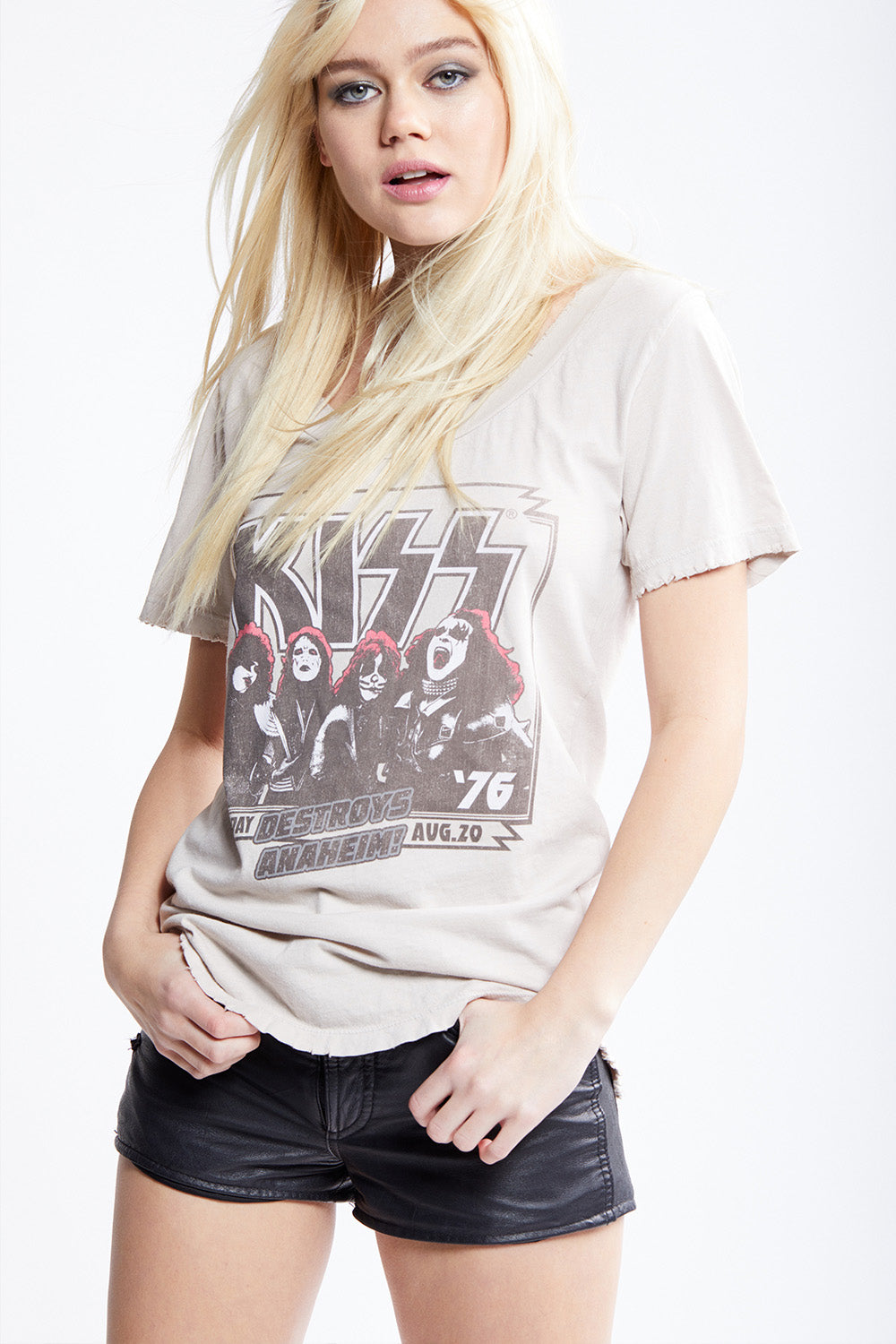 (ARCHIVE) KISS Destroys Anaheim Tee