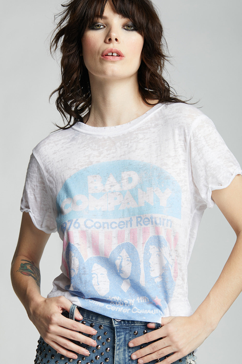 Bad Company 1976 Concert Return Vintage Tee