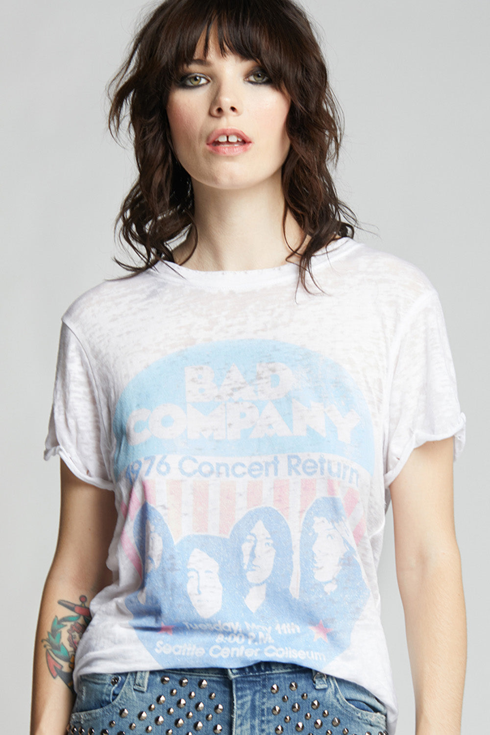 Bad Company 1976 Concert Return Vintage Tee