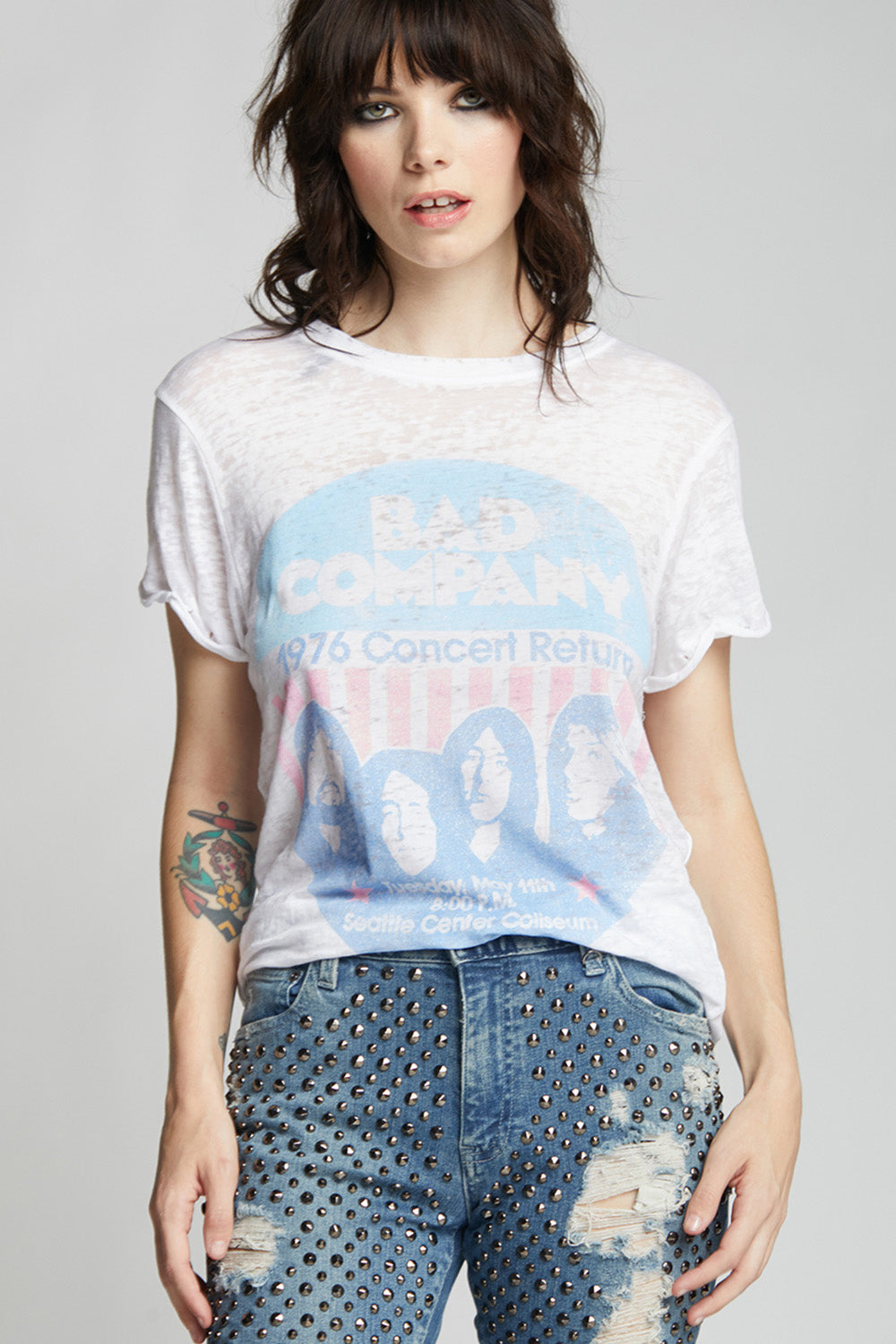 Bad Company 1976 Concert Return Vintage Tee