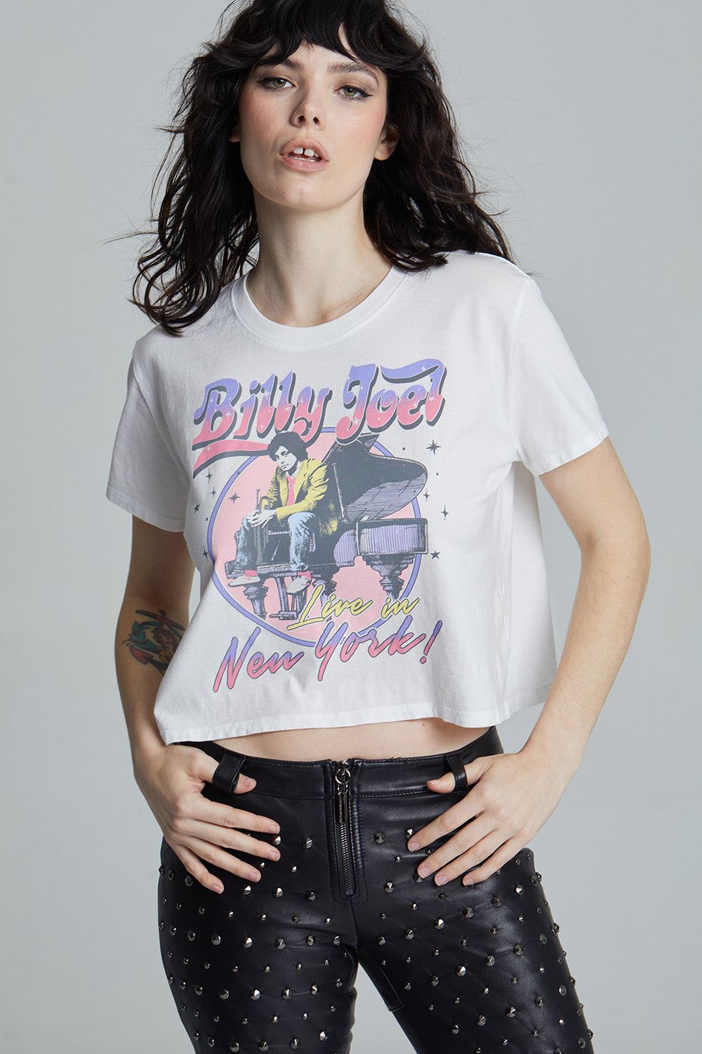Billy Joel New York Crop Tee