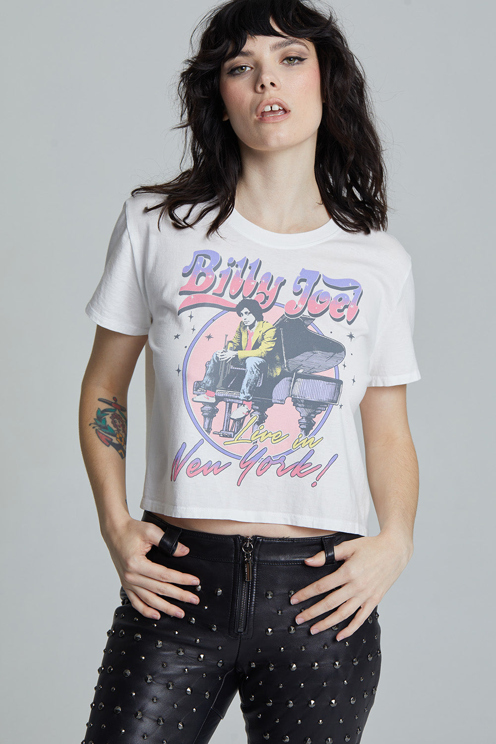 Billy Joel New York Crop Tee
