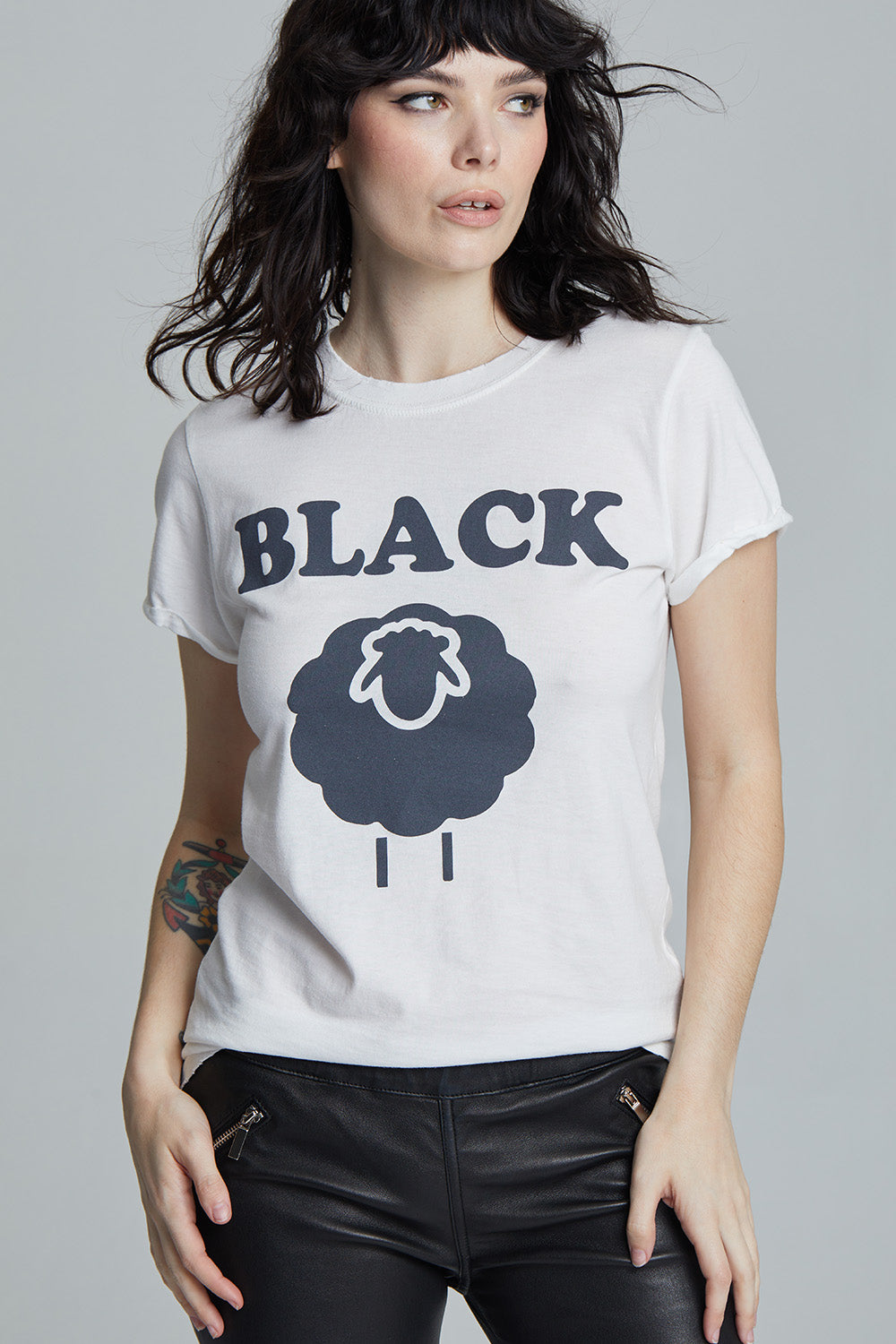 Women's Black Sheep T-shirt in White