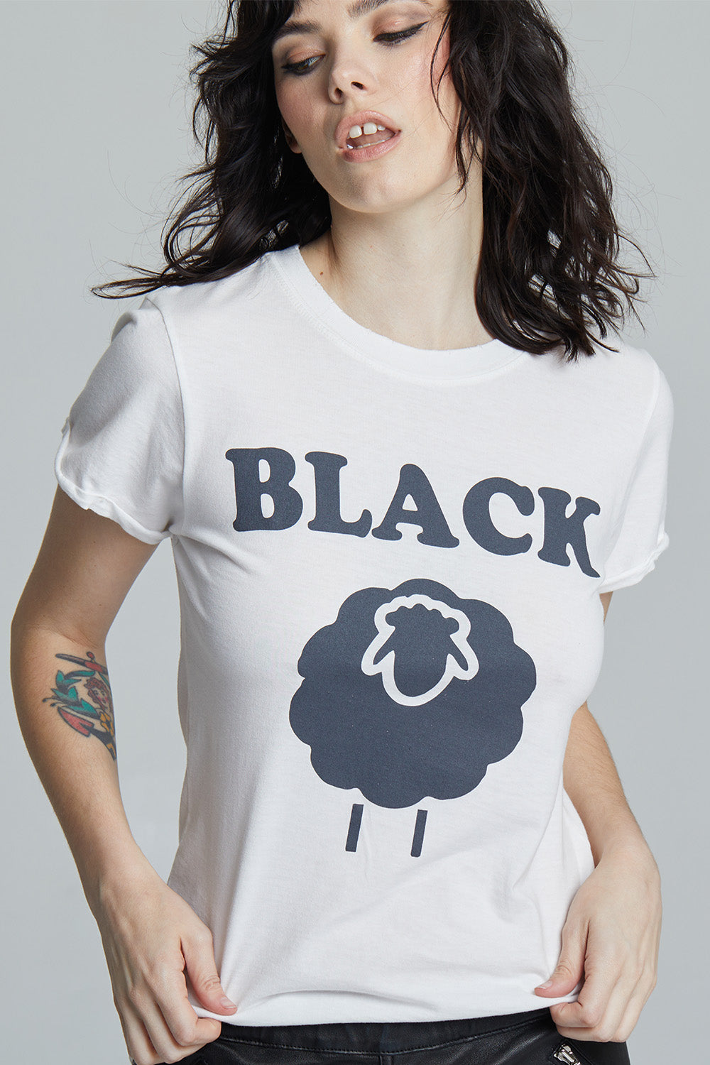 Women's Black Sheep T-shirt in White