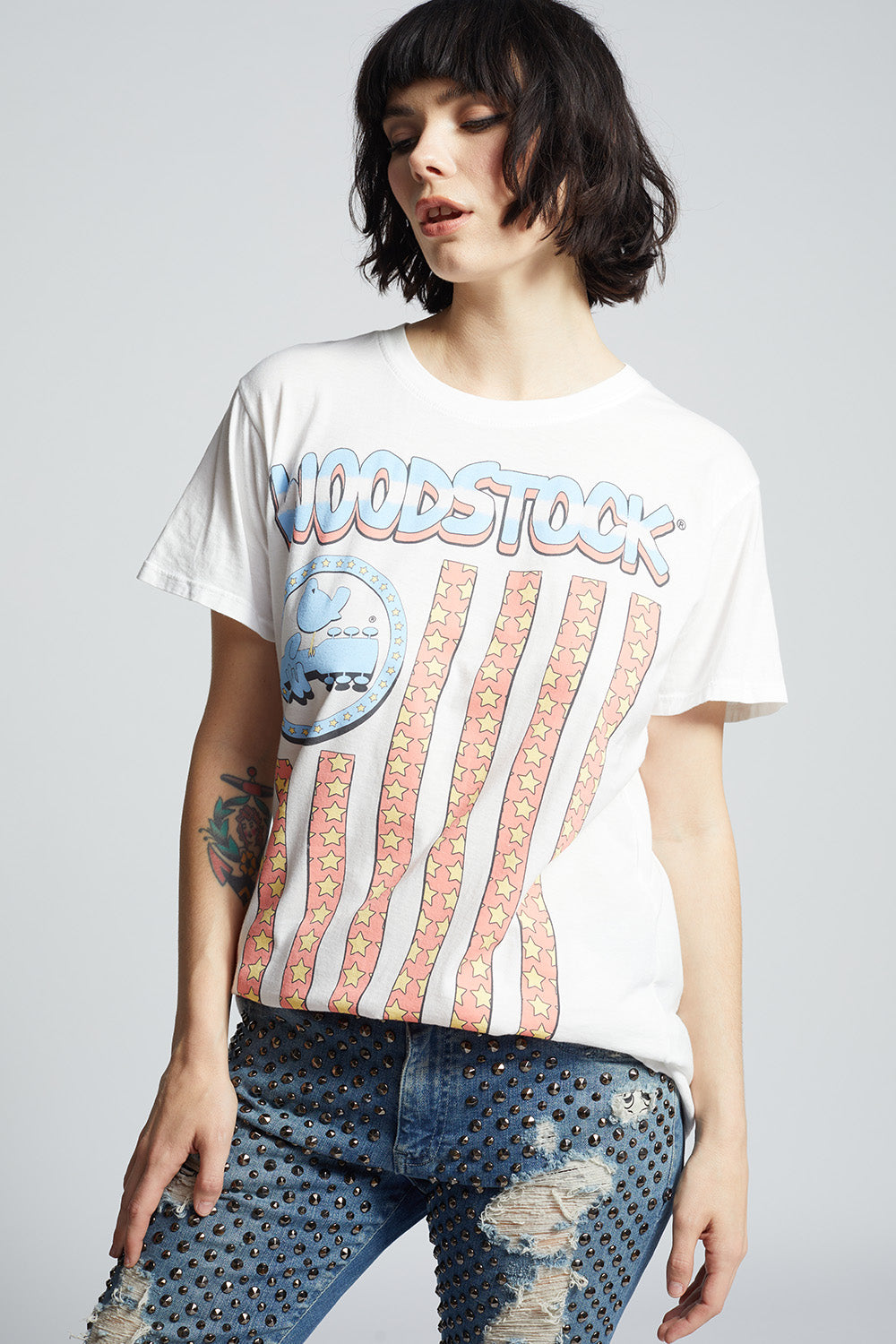 Woodstock Peace Now Tee