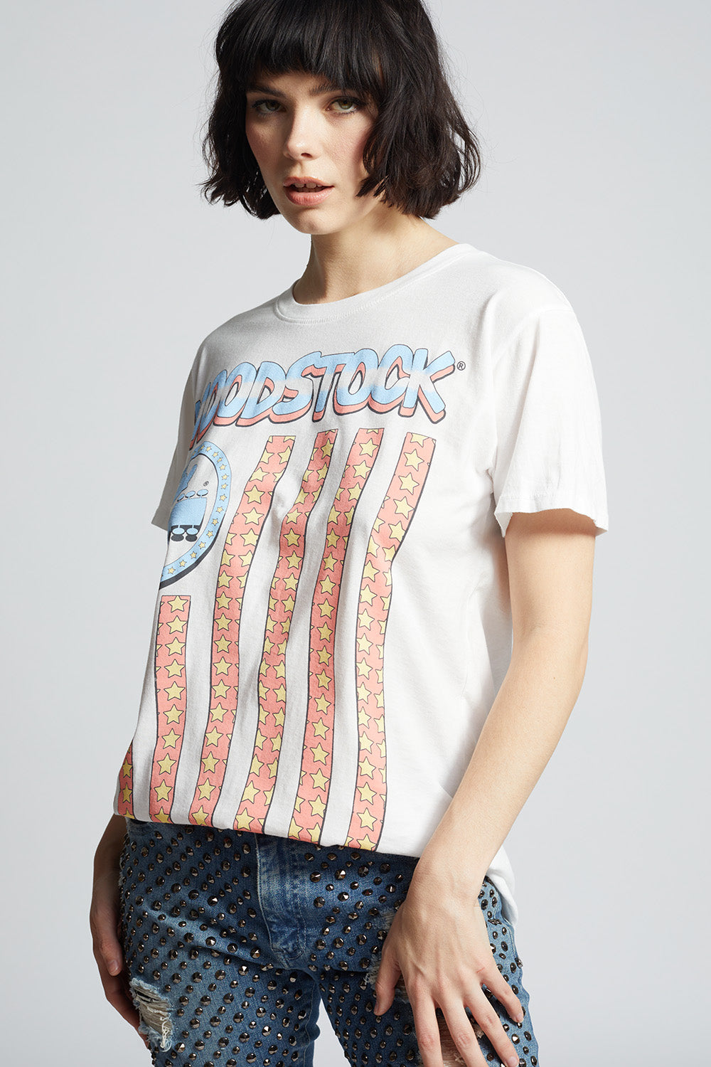 Woodstock Peace Now Tee