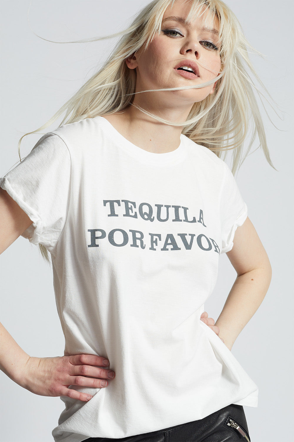Tequila Por Favor White Tee