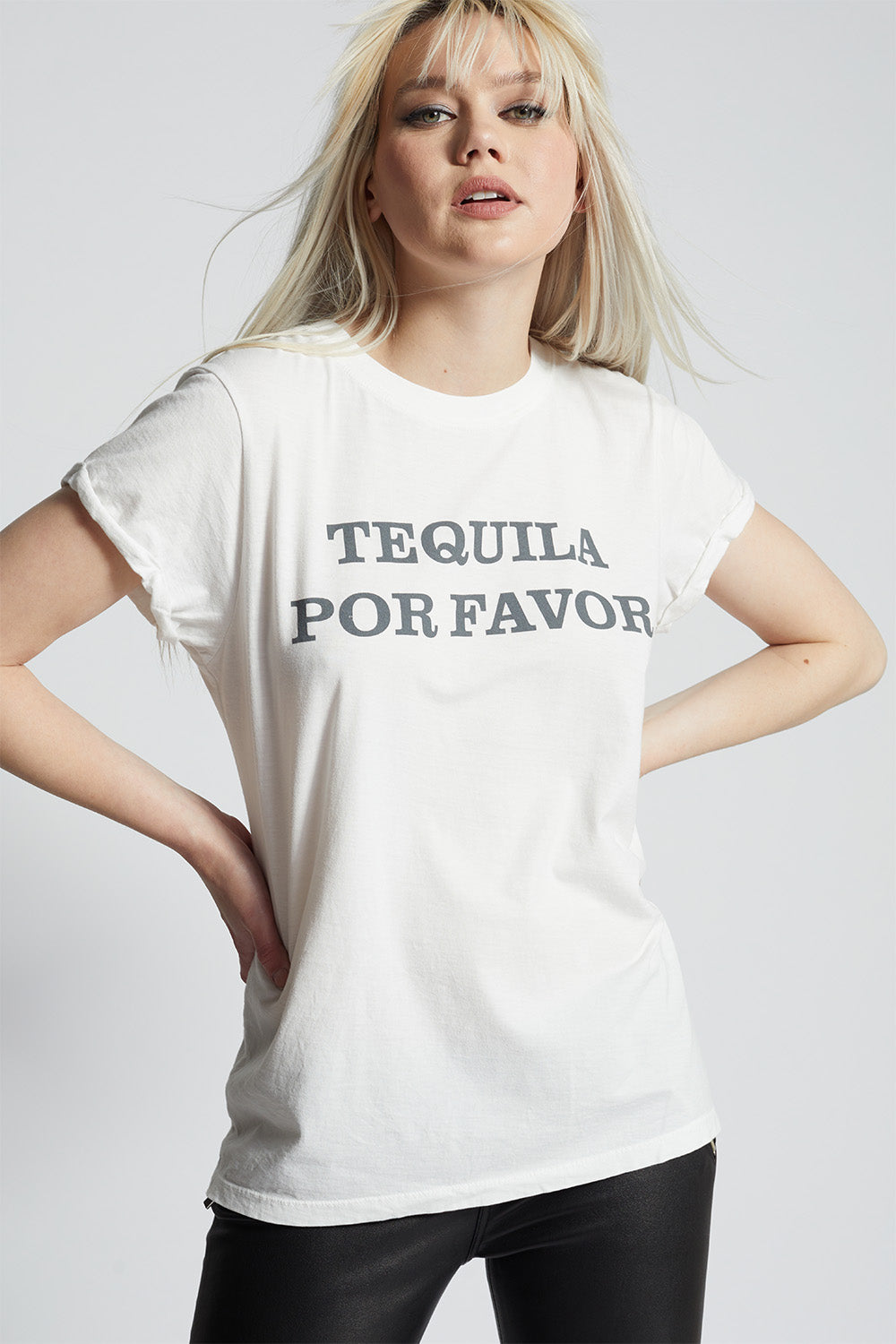 Tequila Por Favor White Tee