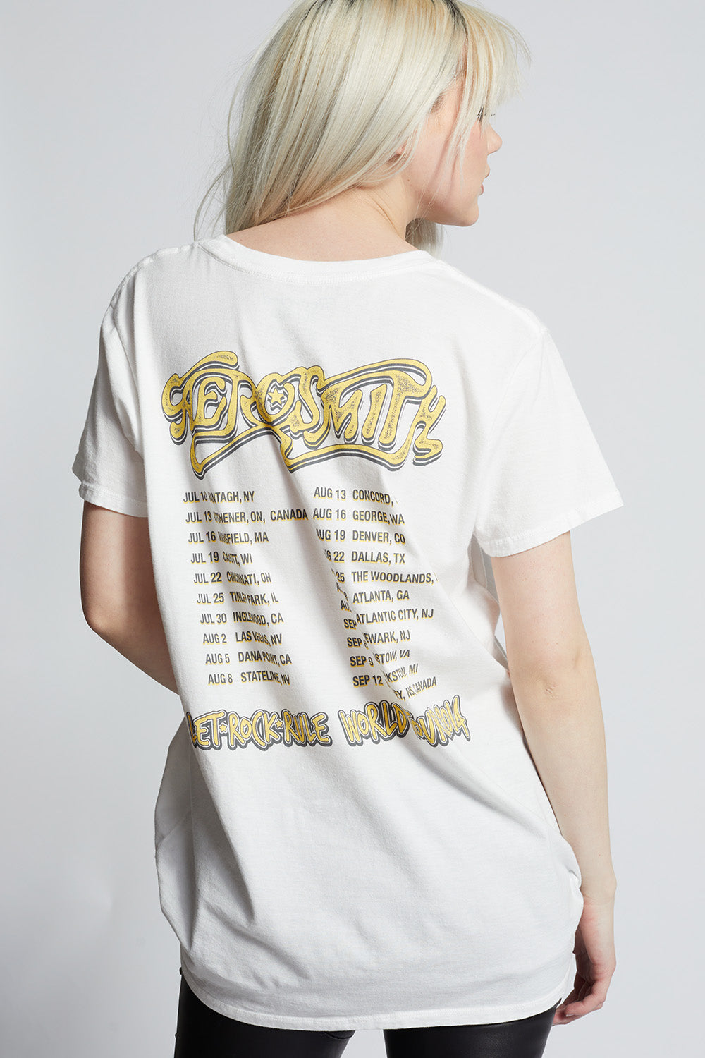 (ARCHIVE) Aerosmith World Tour 2014 Tee