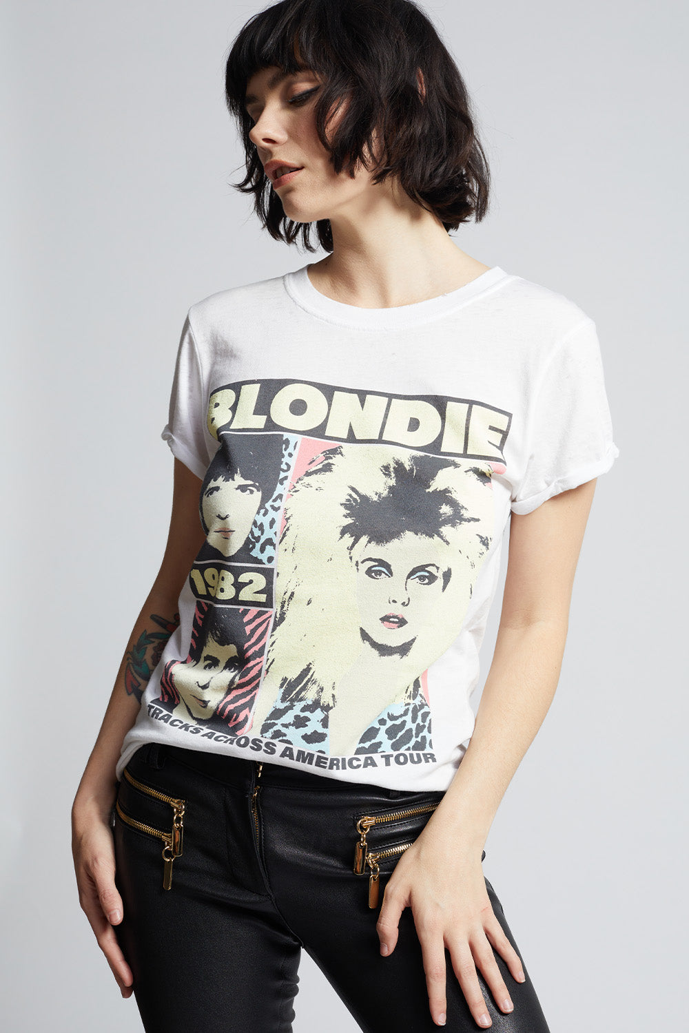 Blondie Tracks Across America Tee
