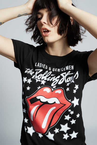 T-shirt Baby Rolling Stones – Bianca Con Lingua – Amplified Kids - Foto 2
