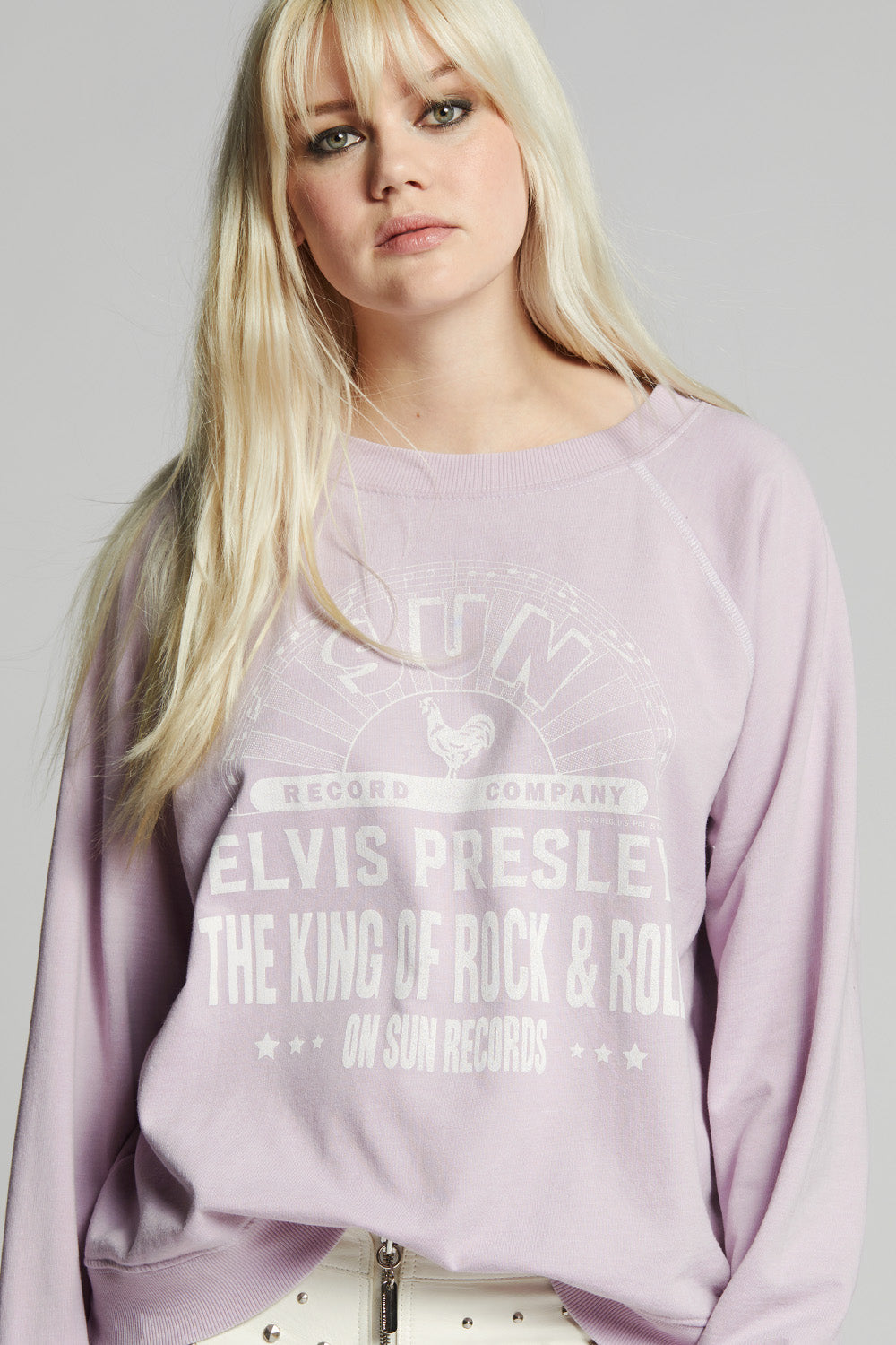 Sun Records X Elvis Presley King of Rock Sweatshirt