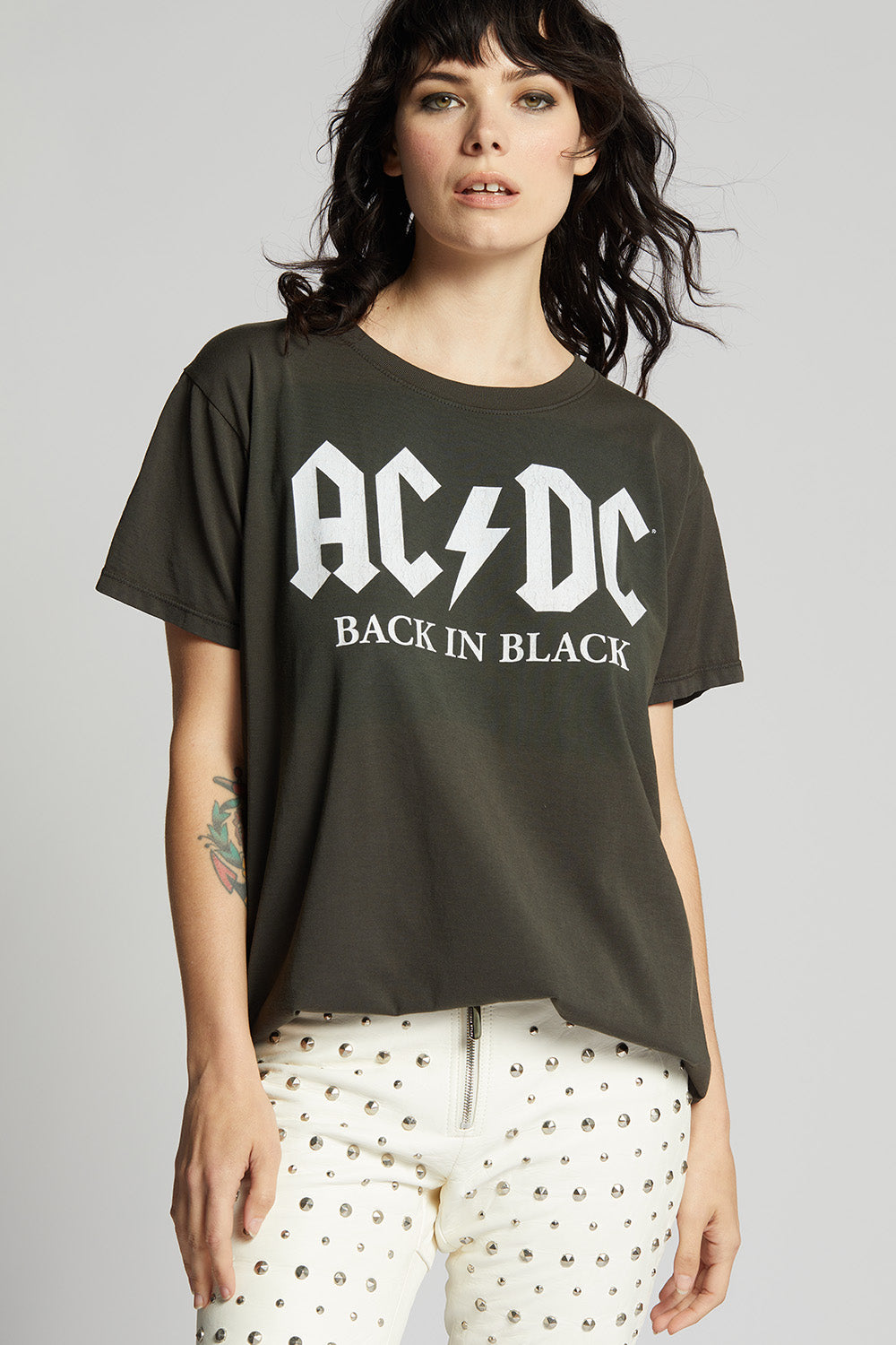 AC/DC Back In Black Vintage Unisex Tee