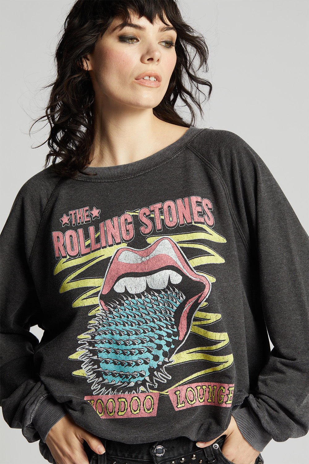 The Rolling Stones Voodoo Lounge Oversized Vintage Sweatshirt