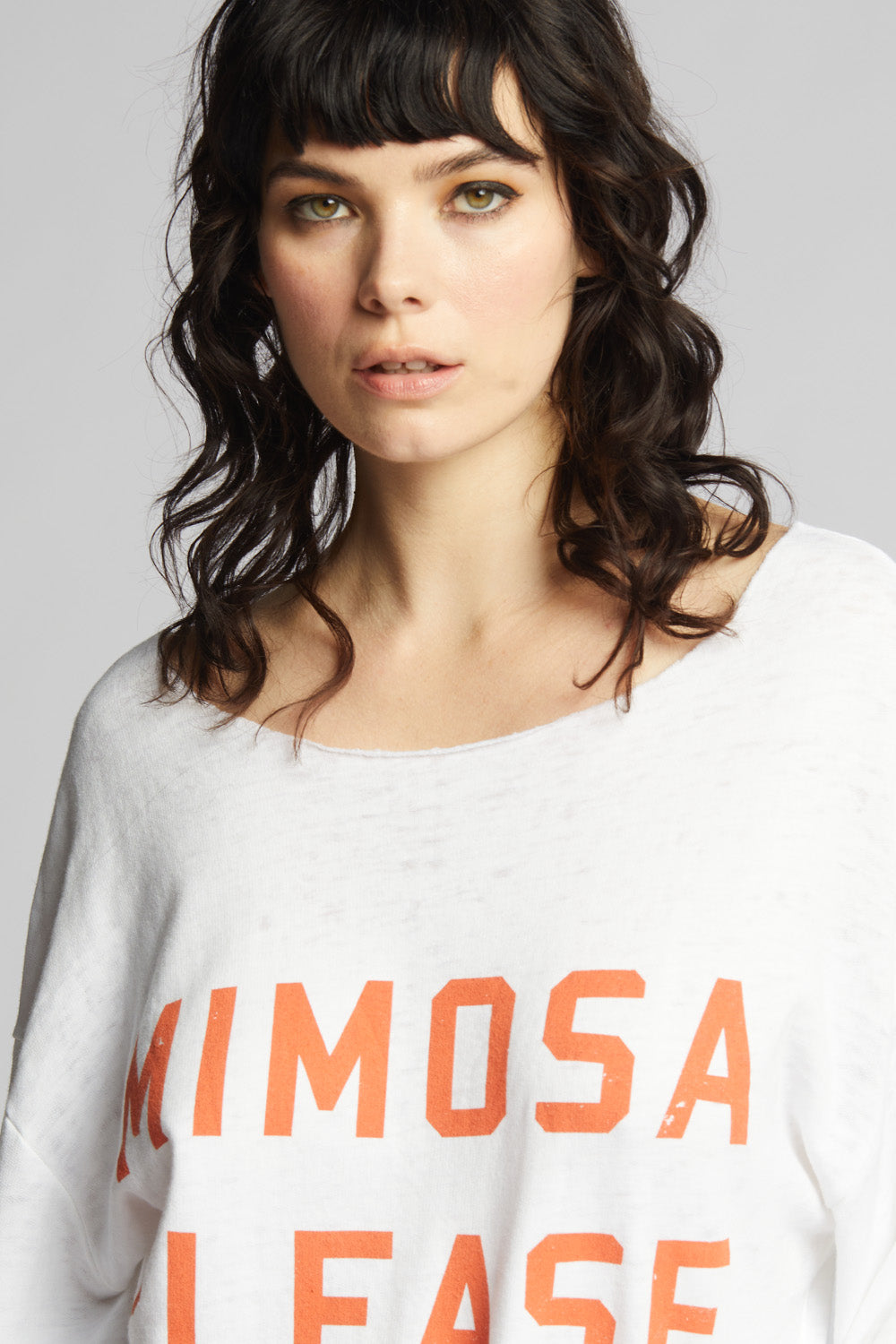 Mimosa Please Fleece Bell Sleeve