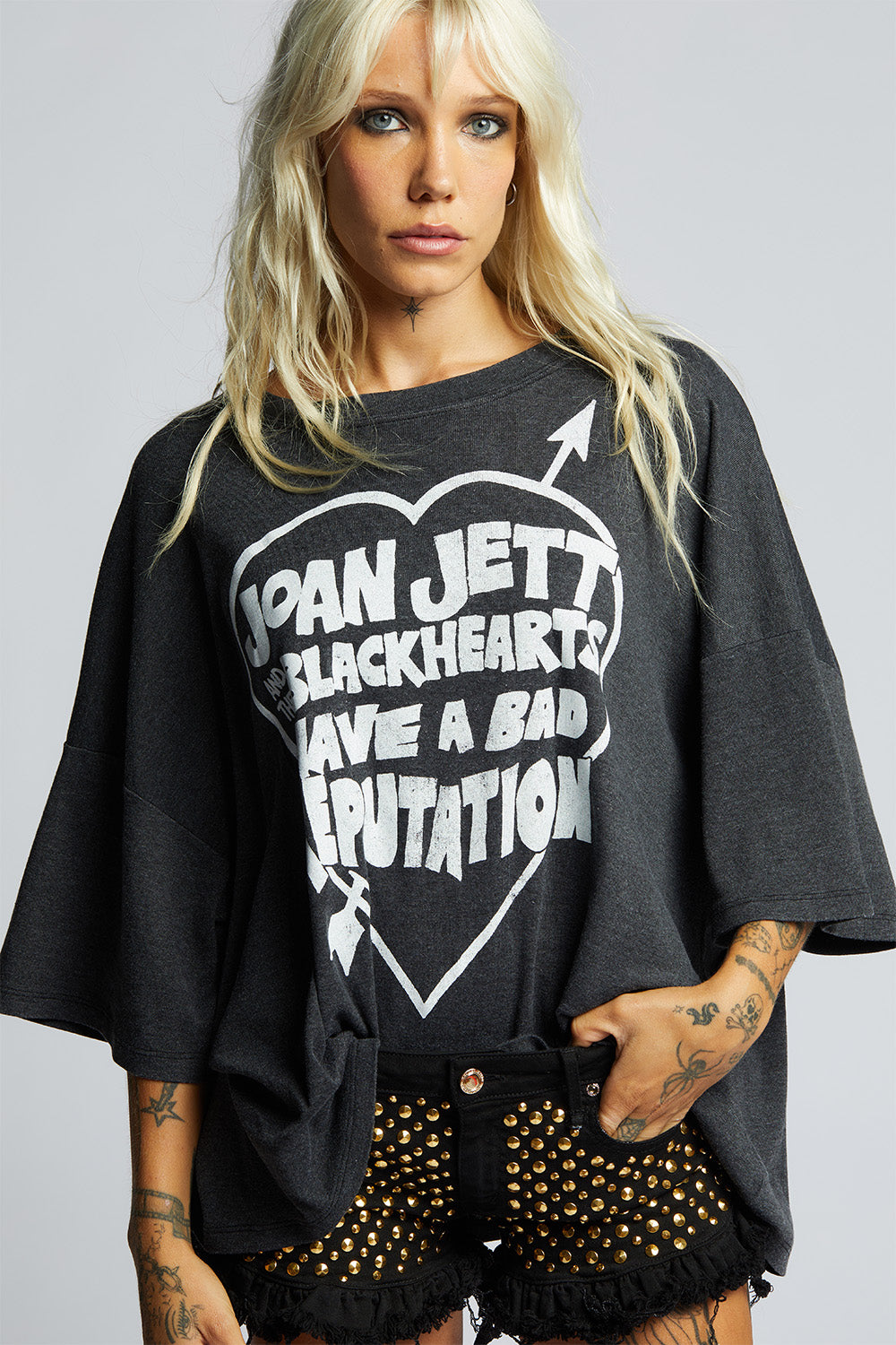 Joan Jett & The Blackhearts Bad Reputation One Size Graphic Tee