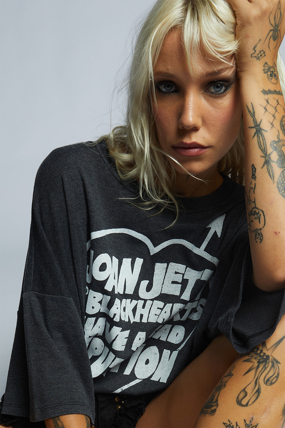Joan Jett & The Blackhearts Bad Reputation One Size Graphic Tee