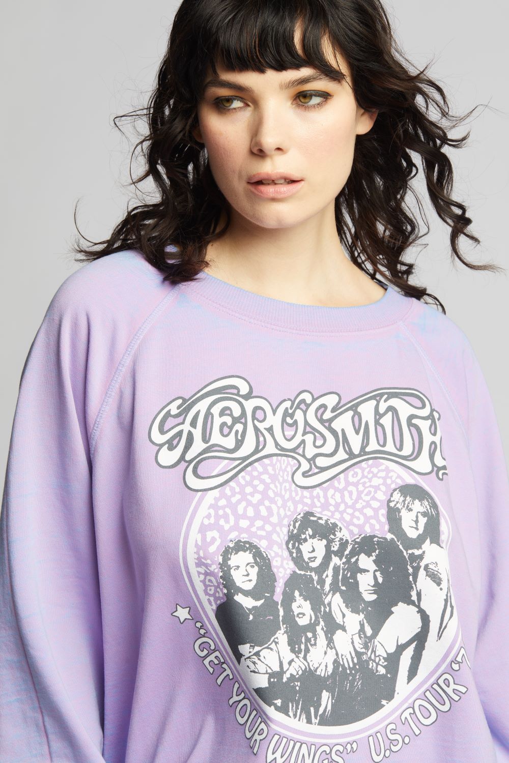 Aerosmith Get Your Wings Tour ‘74 Oversized Sweatshirt