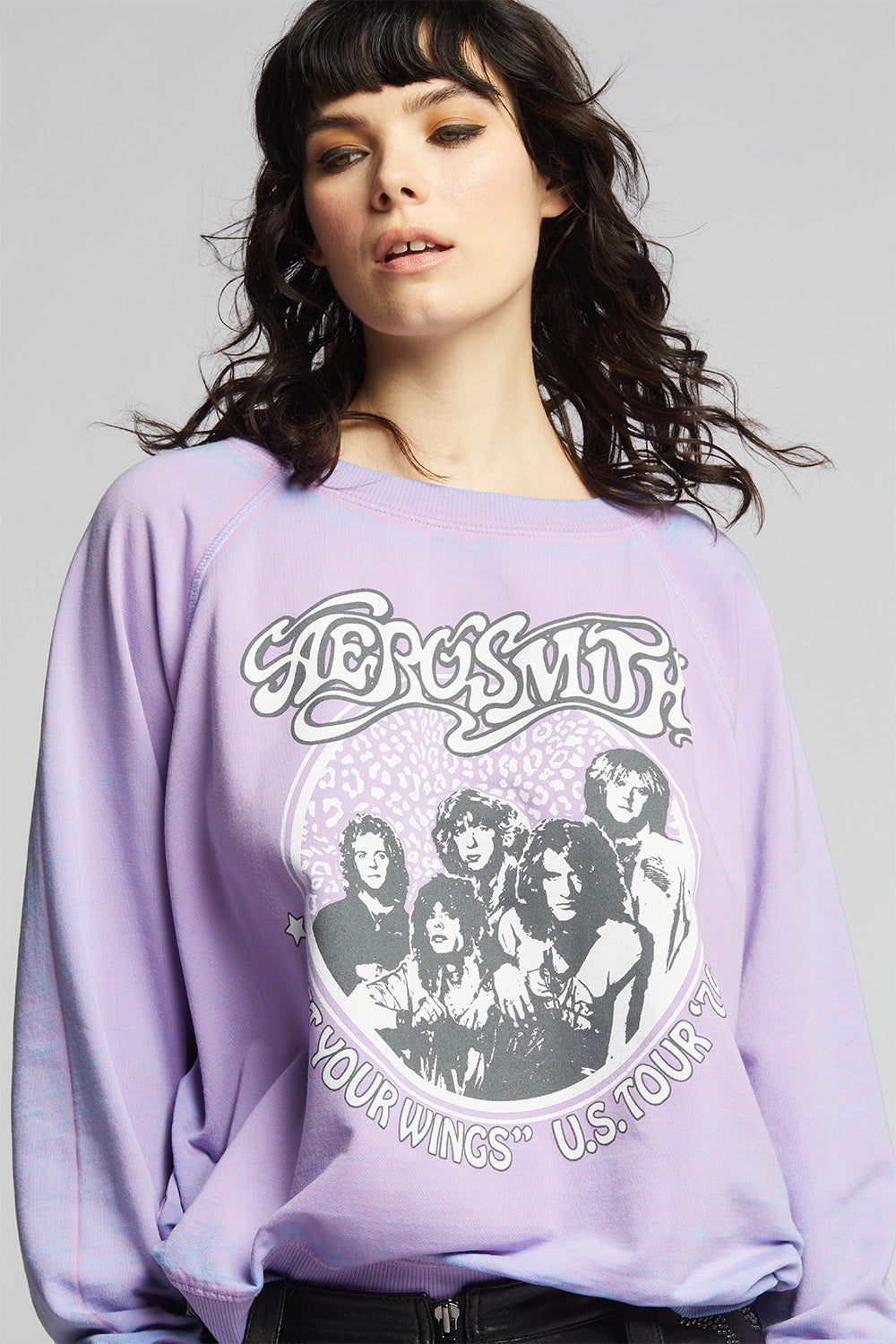Aerosmith Get Your Wings Tour ‘74 Oversized Sweatshirt