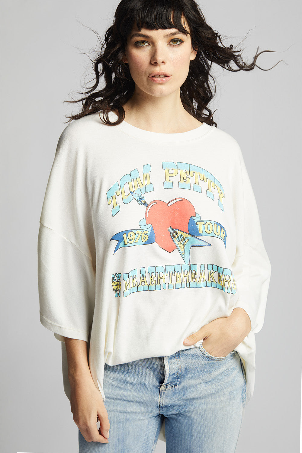 Tom Petty 1976 Tour One Size Graphic Tee