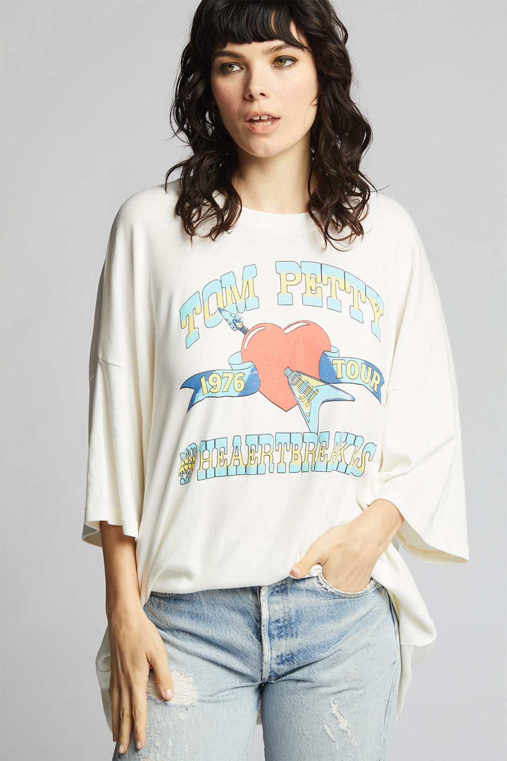 Tom Petty 1976 Tour One Size Graphic Tee