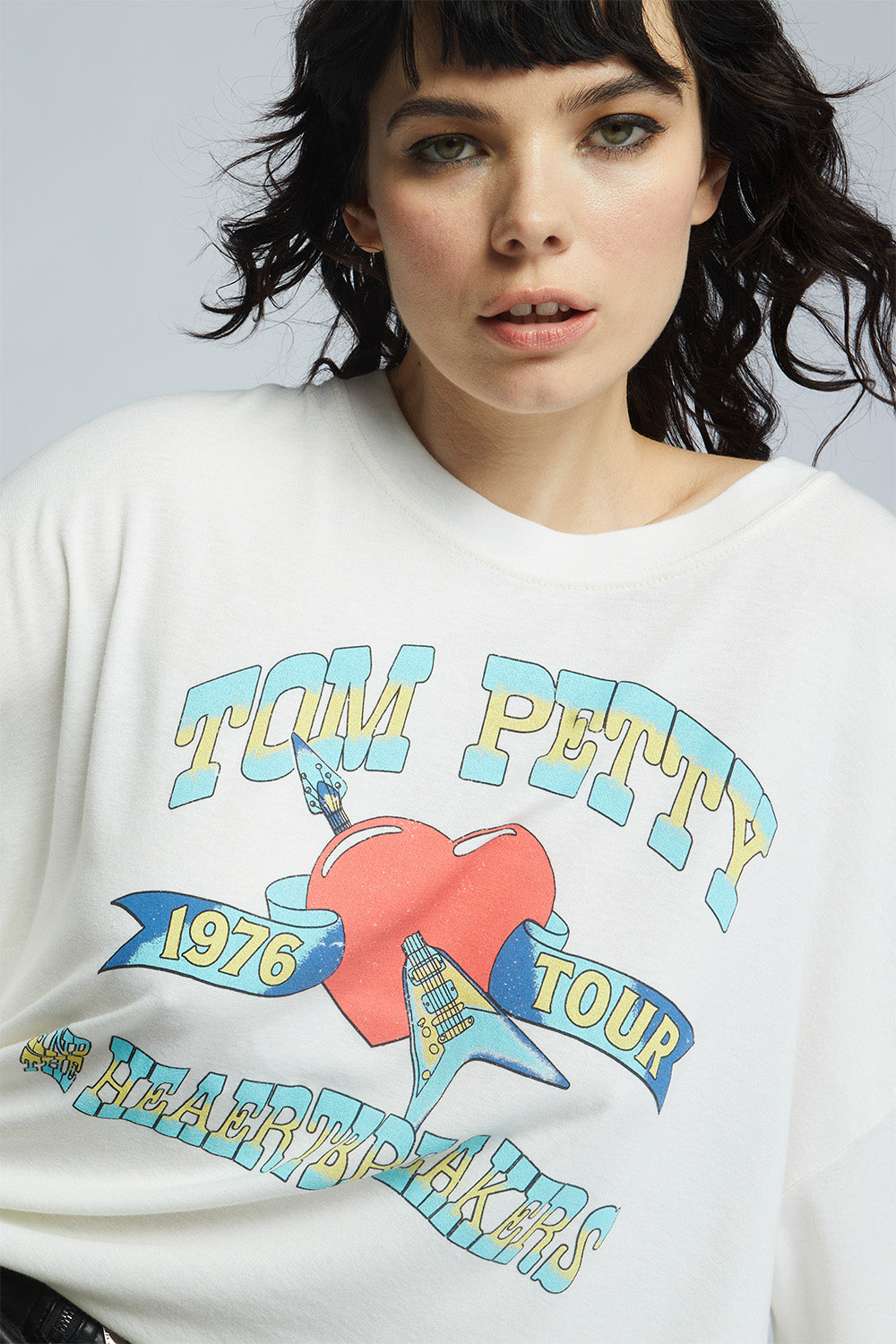 Tom Petty 1976 Tour One Size Graphic Tee