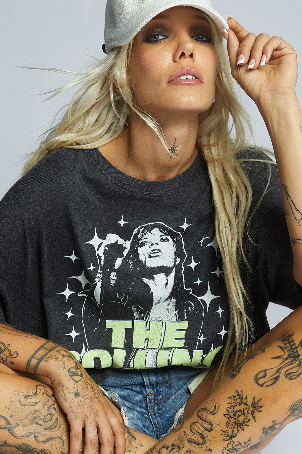 The Rolling Stones Live From Europe 1976 Vintage Band Tee