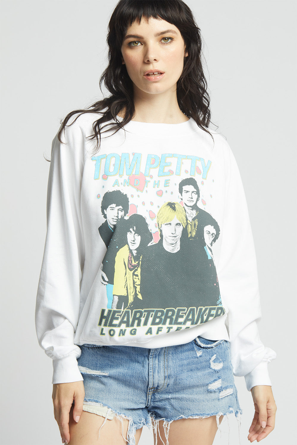 Tom Petty & The Heartbreakers Oversized Vintage Sweatshirt