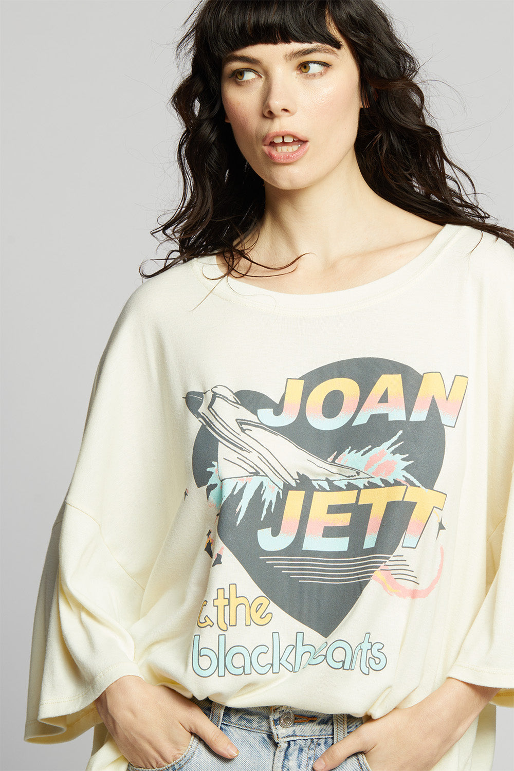 Joan Jett & the Blackhearts One Size Baby Rip Tee