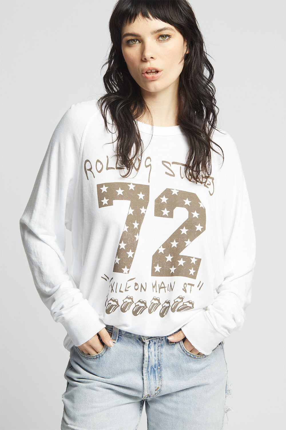 The Rolling Stones 1972 Exile on Main St Oversized Sweatshirt
