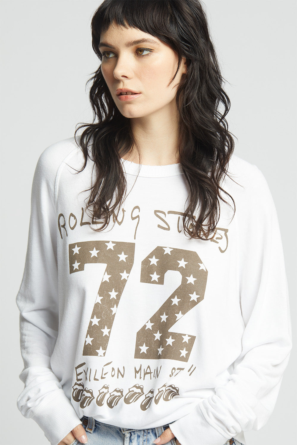 The Rolling Stones 1972 Exile on Main St Oversized Sweatshirt