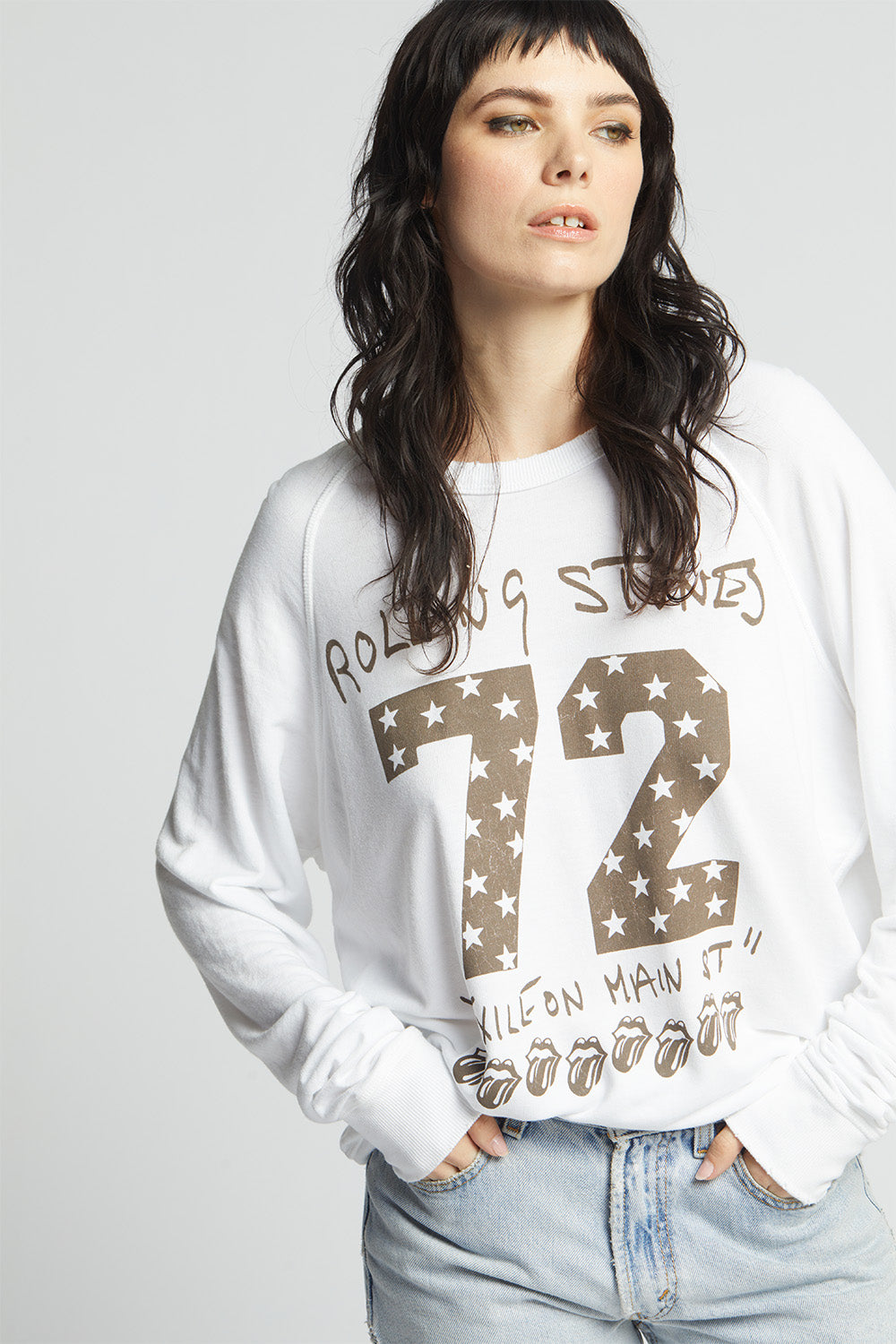 The Rolling Stones 1972 Exile on Main St Oversized Sweatshirt
