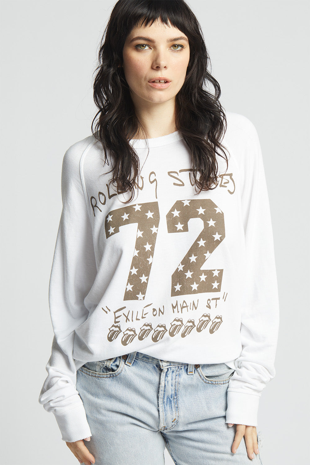 The Rolling Stones 1972 Exile on Main St Oversized Sweatshirt