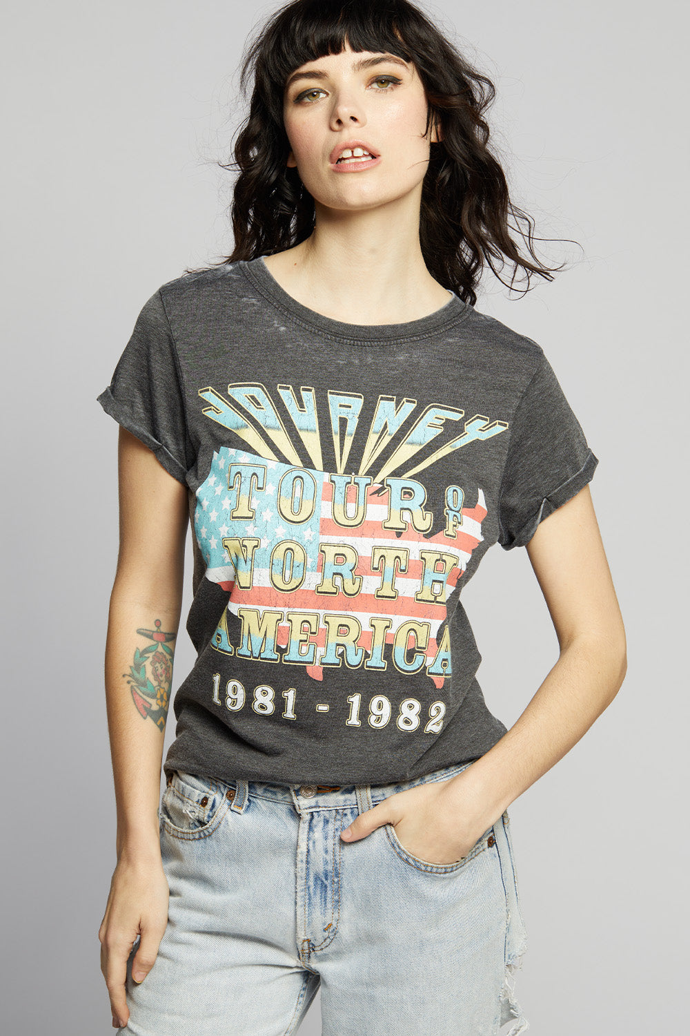 Journey North American 1981-1982 Tour Vintage Band Tee