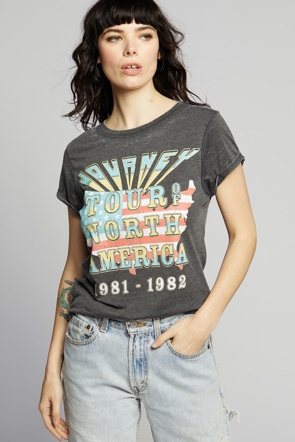 Journey North American 1981-1982 Tour Vintage Band Tee