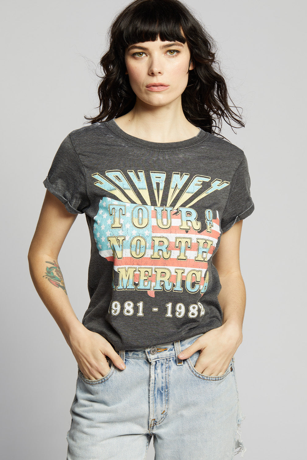 Journey North American 1981-1982 Tour Vintage Band Tee