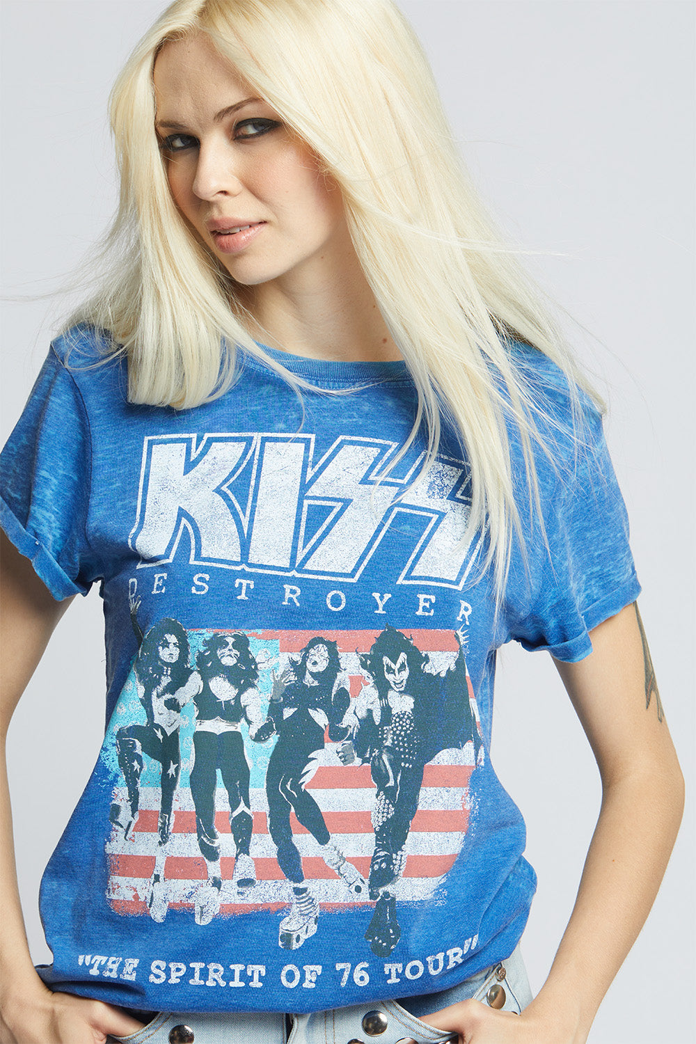 KISS Destroyer 1976 Tour Tee