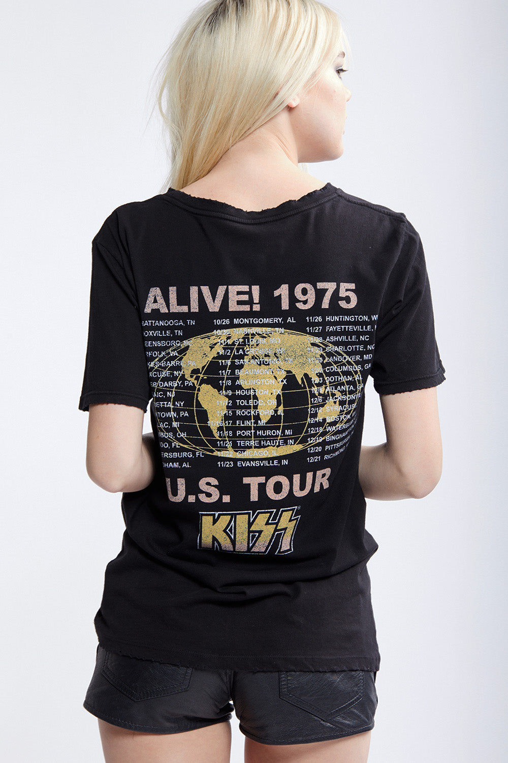 KISS Alive 1975 U.S. Tour Tee