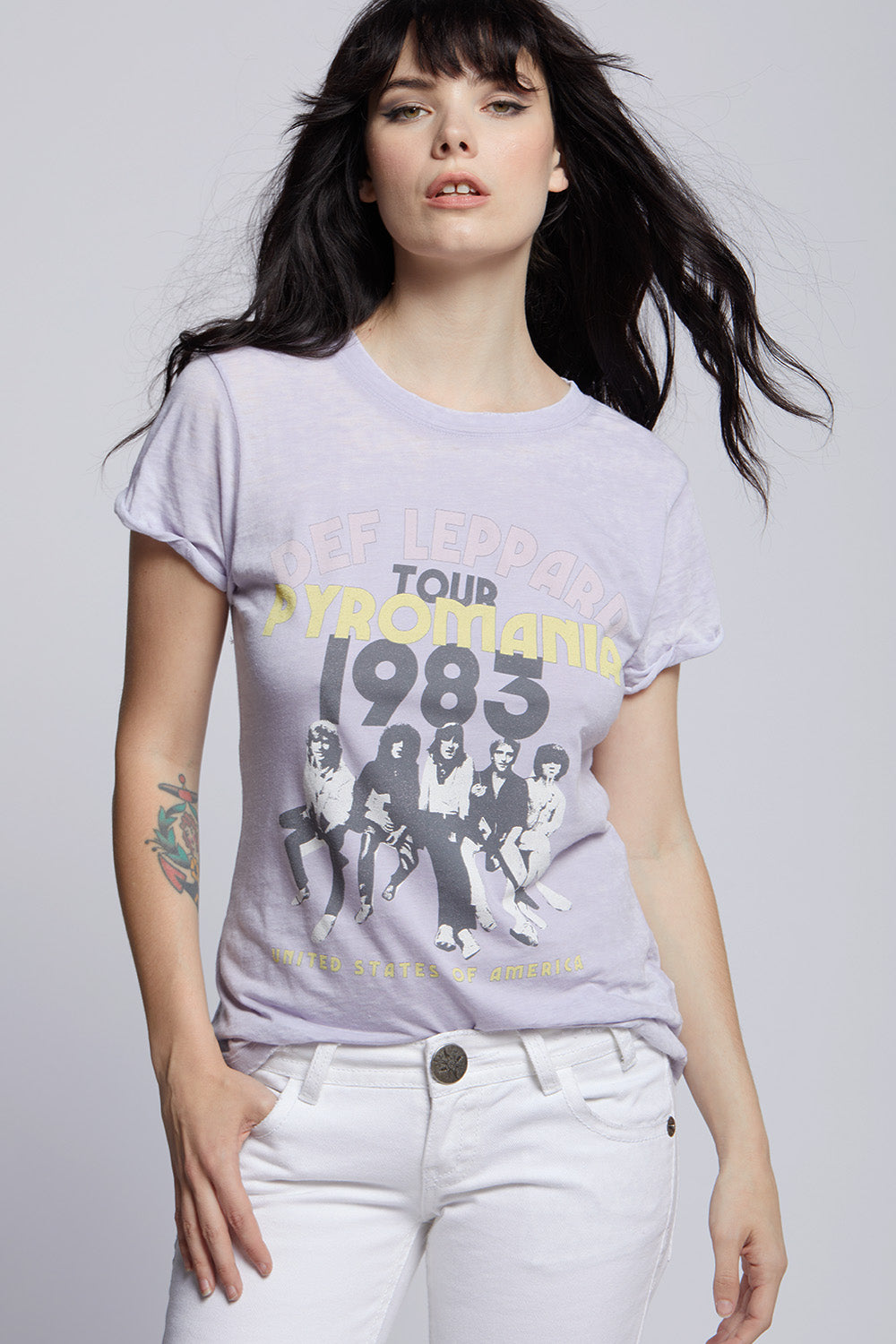 Def Leppard Pyromania 1983 Tour Tee