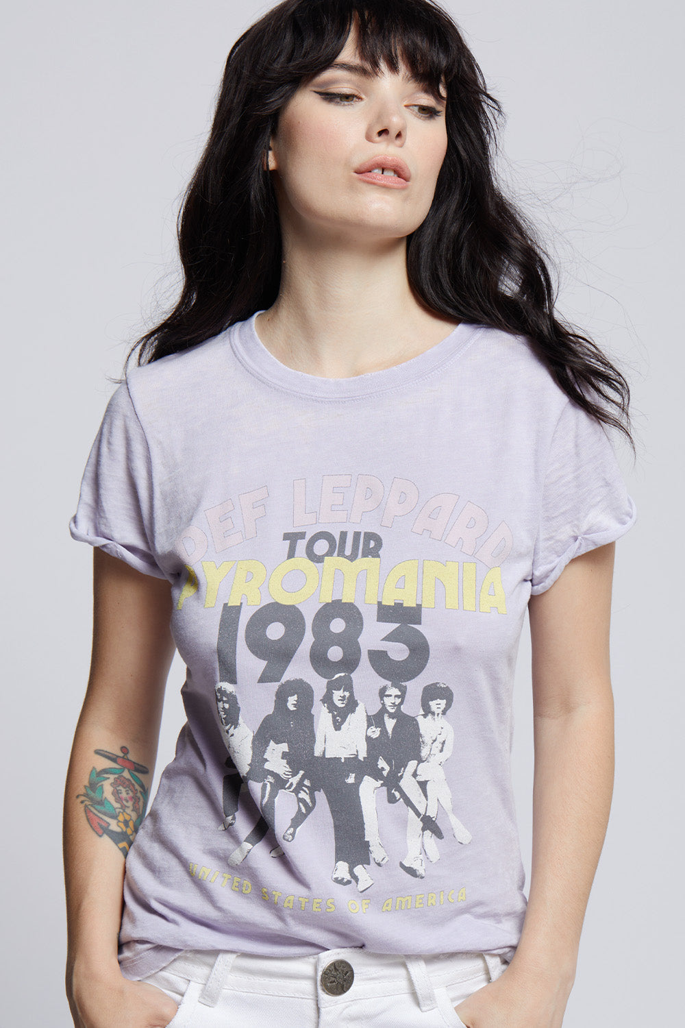 Def Leppard Pyromania 1983 Tour Tee