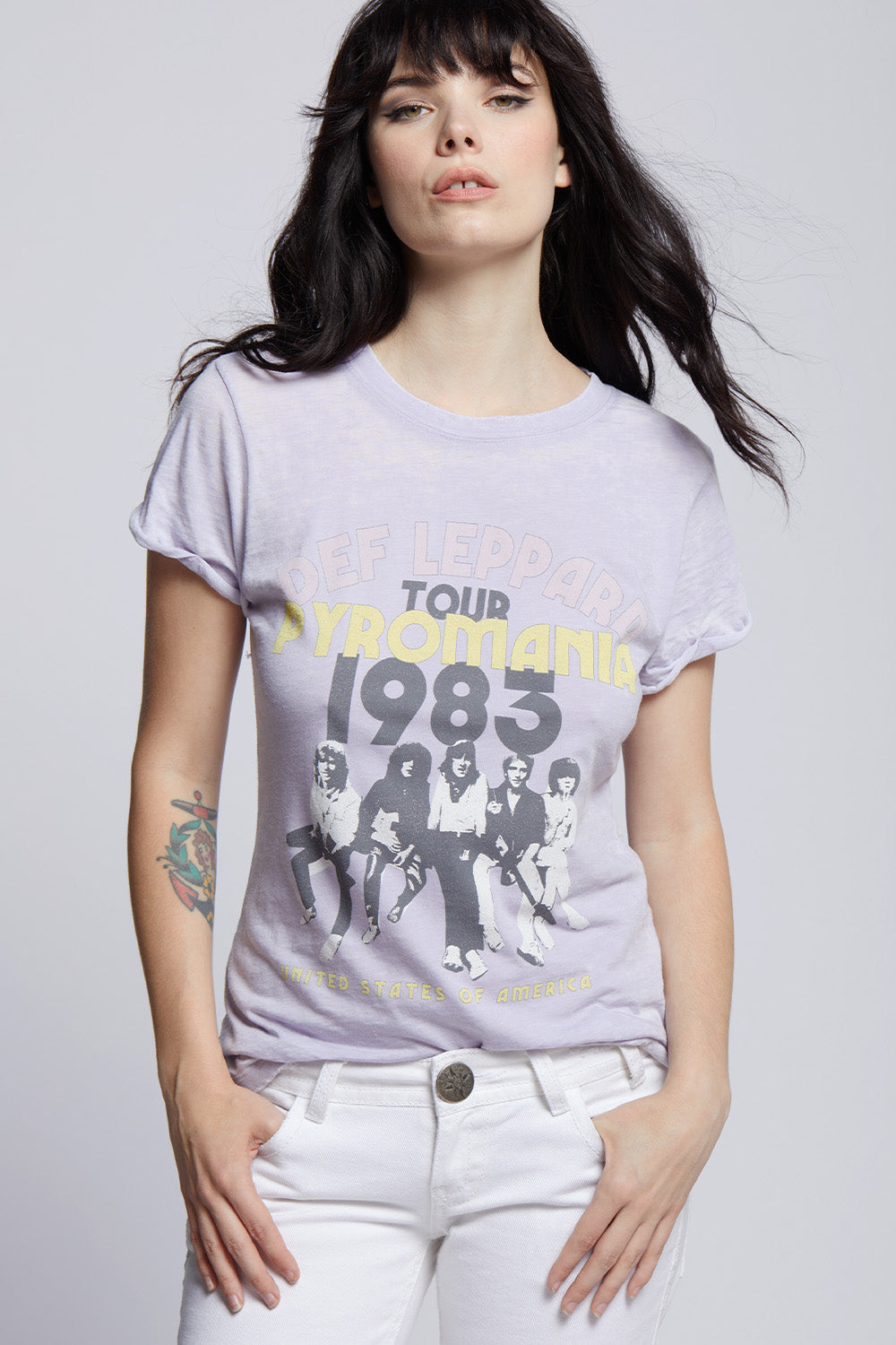 Def Leppard Pyromania 1983 Tour Tee
