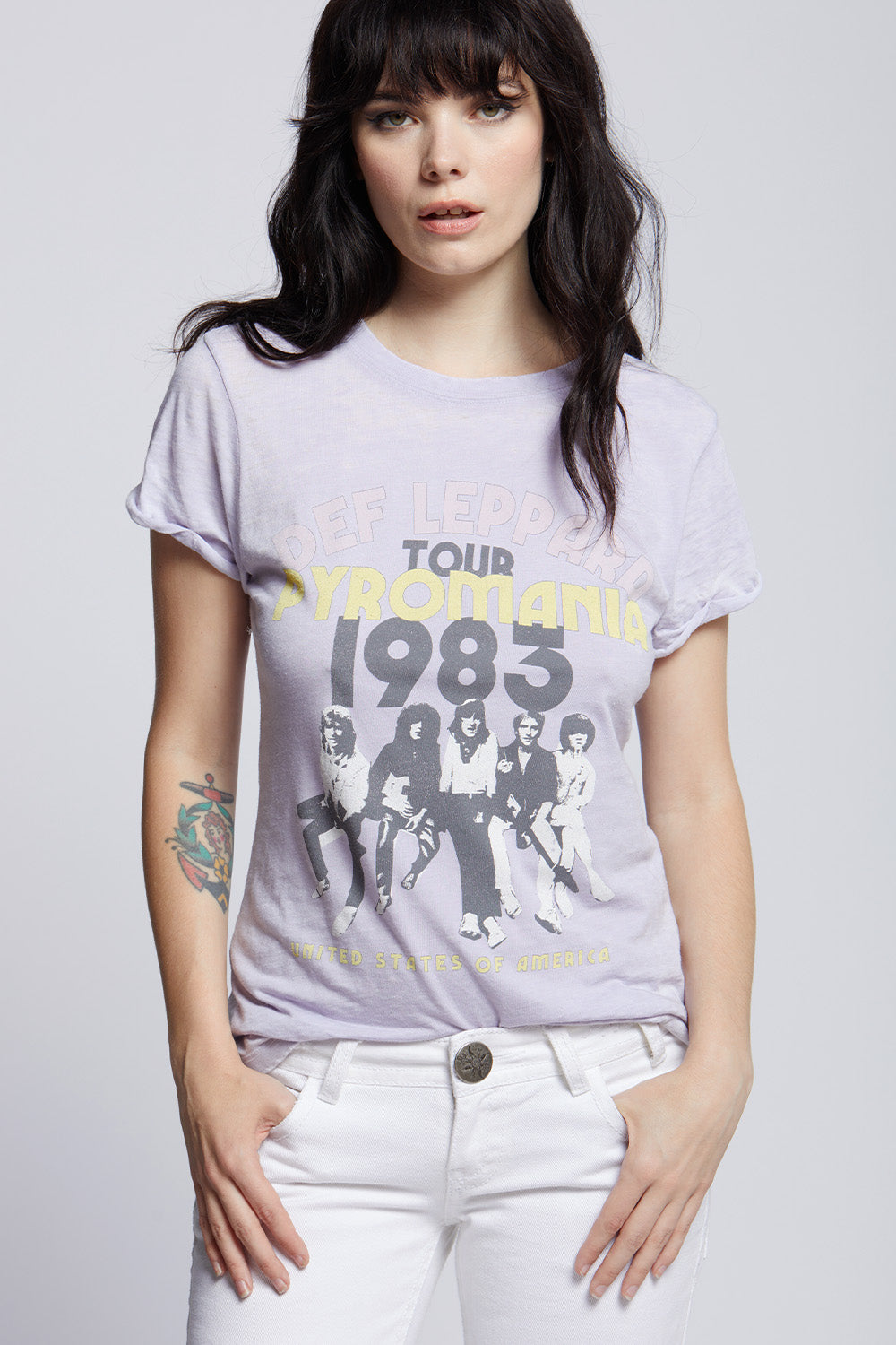 Def Leppard Pyromania 1983 Tour Tee