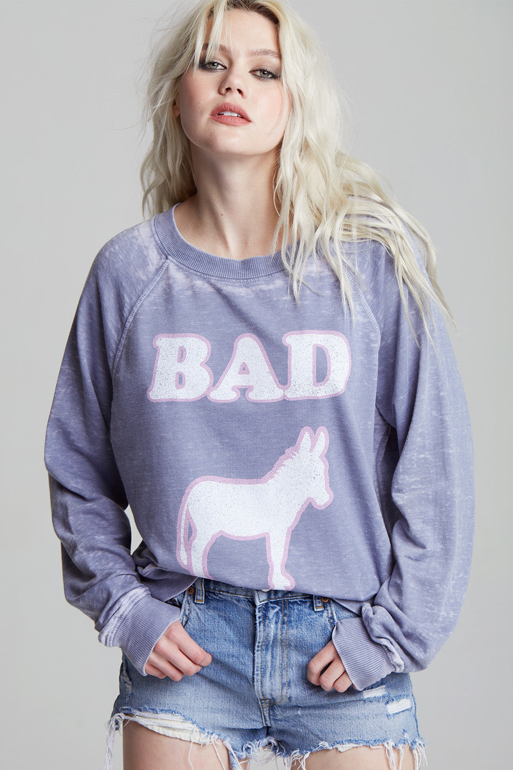 Bad A** Oversized Graphic Sweatshirt