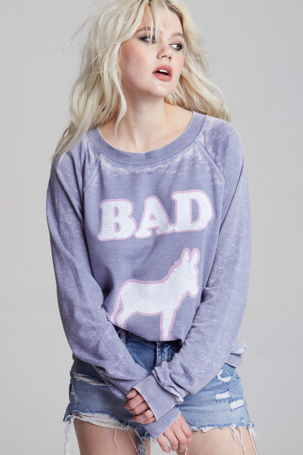 Bad A** Oversized Graphic Sweatshirt