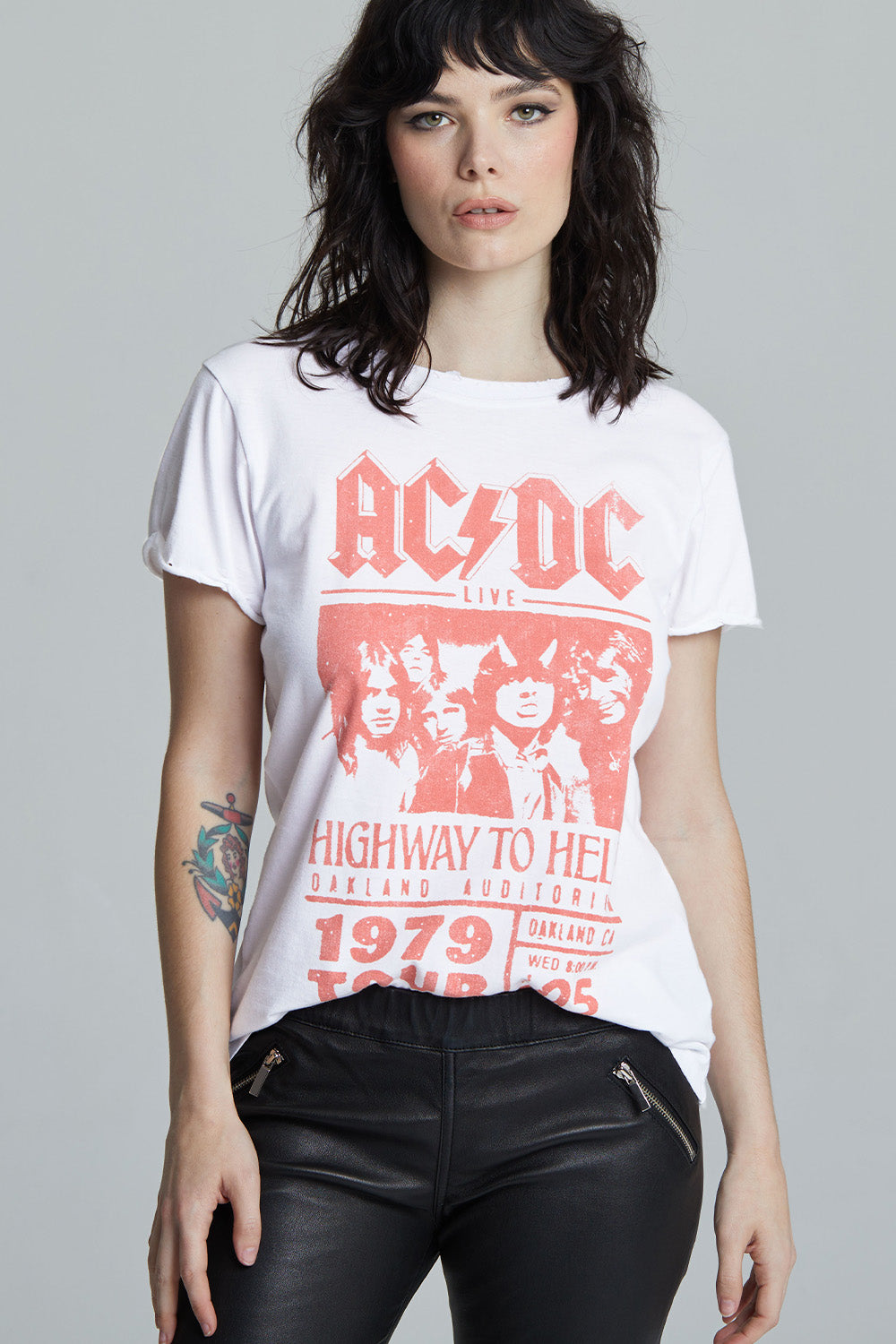 AC/DC Highway '79 Tour Vintage Concert Graphic Tee