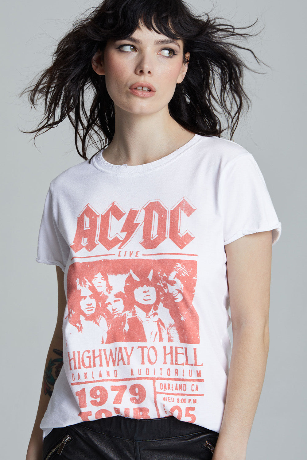AC/DC Highway '79 Tour Vintage Concert Graphic Tee