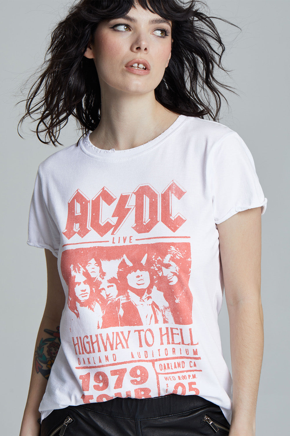 AC/DC Highway '79 Tour Vintage Concert Graphic Tee