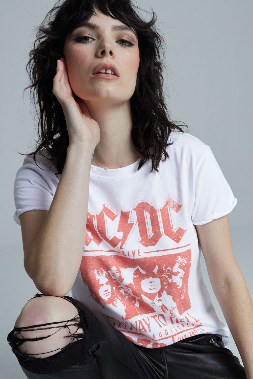 AC/DC Highway '79 Tour Vintage Concert Graphic Tee