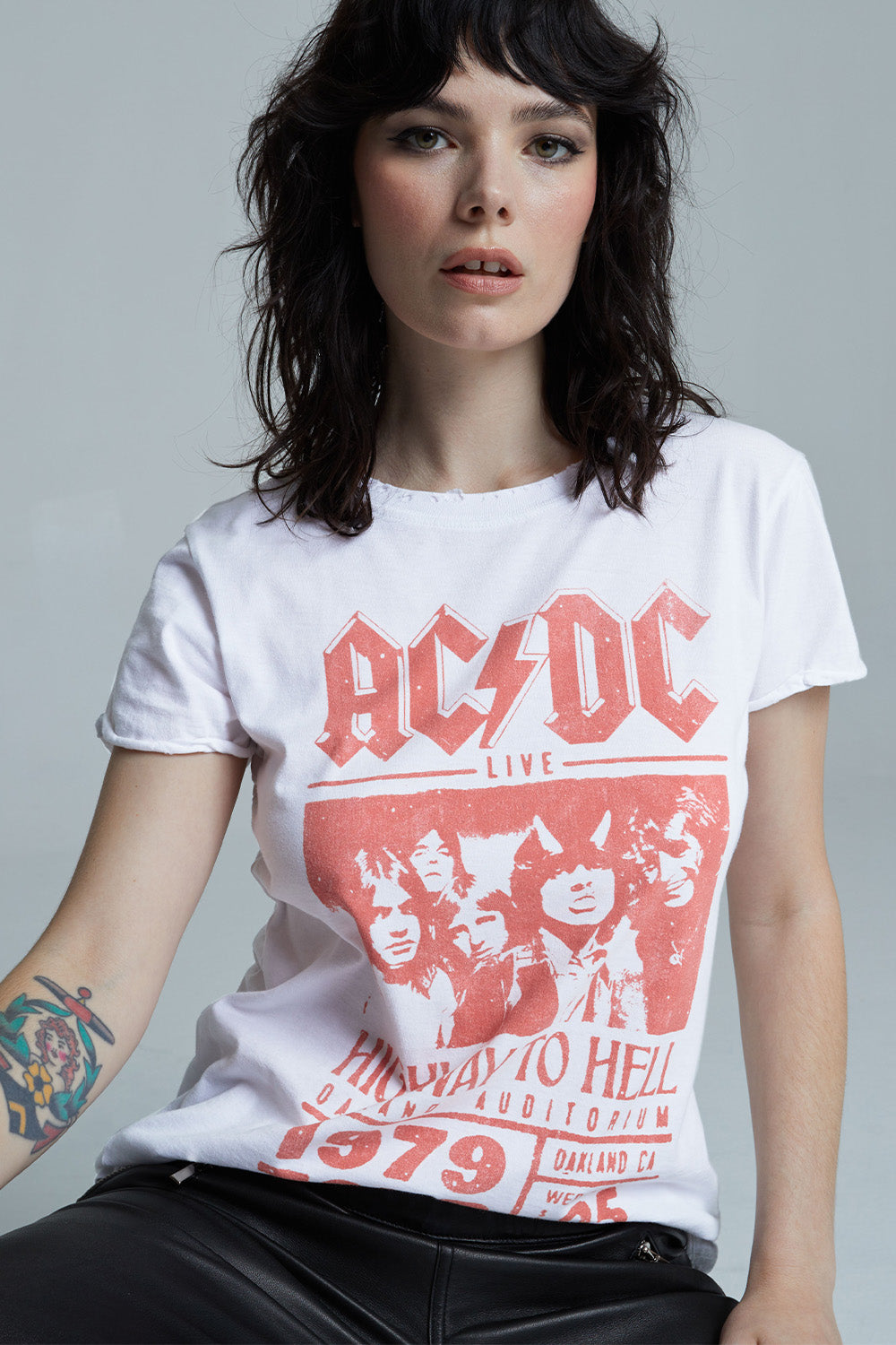 AC/DC Highway '79 Tour Vintage Concert Graphic Tee