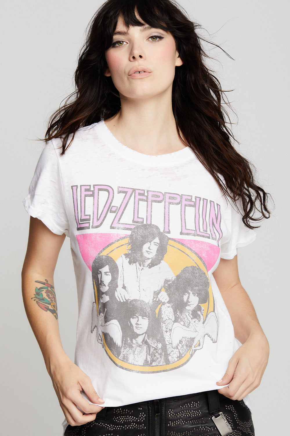 Led Zeppelin Band Members Vintage Graphic Tee